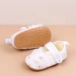 Cute Unisex Baby Sandals Beautiful Flower Print Flat Breathable Anti-Slippery Design for Newborn Girls 0-1 Years Spring Summer - Image 5